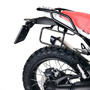 Unit Garage Waxed Suede Pannier + Rack - Right