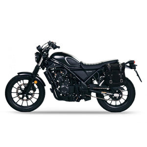 Unit Garage Waxed Suede Pannier + Rack - Left