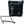 Unit Garage Waxed Suede Scram Pannier + Rack - Right