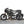 Unit Garage Canvas Scram Pannier + Rack - Left