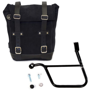 Unit Garage Waxed Suede Pannier + Rack - Left
