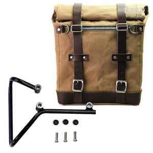 Unit Garage Canvas Scram Pannier + Rack - Left