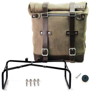 Unit Garage Single Scram Pannier With Double Rack
