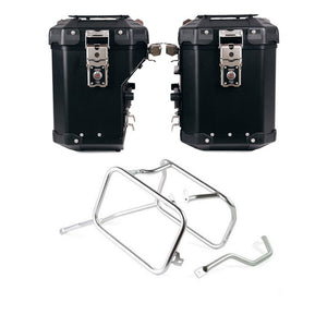 Unit Garage Atlas Panniers (48L+41L) + Inox rack
