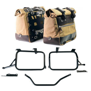 Unit Garage Canvas Cult Panniers + Rack - Pair