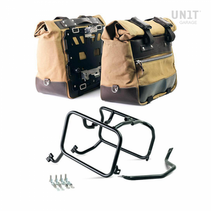 Unit Garage Canvas Cult Panniers + Rack - Pair