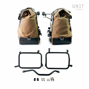 Unit Garage Canvas Cult Panniers + Rack - Pair