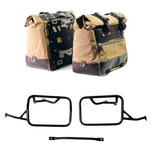 Unit Garage Canvas Cult Panniers + Rack - Pair