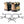 Unit Garage Canvas Cult Panniers + Rack - Pair