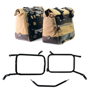 Unit Garage Canvas Cult Panniers + Rack - Pair