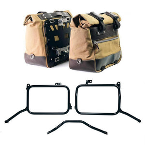 Unit Garage Canvas Cult Panniers + Rack - Pair