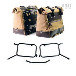 Unit Garage Canvas Cult Panniers + Rack - Pair