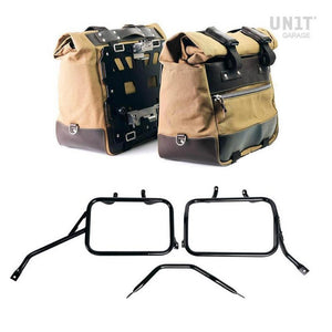 Unit Garage Canvas Cult Panniers + Rack - Pair