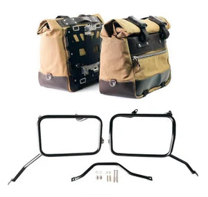 Unit Garage Canvas Cult Panniers + Rack - Pair