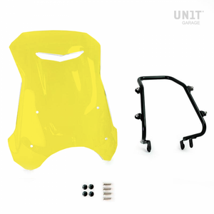 Unit Garage Touring Windscreen with GPS Support