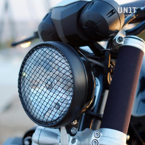 Unit Garage Headlight Cover Grill - Black