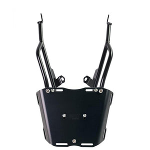 Unit Garage Rear Luggage Rack And Grab Rail + Optional Mounting Plate - Black