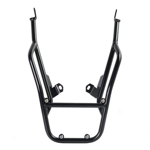 Unit Garage Rear Luggage Rack And Grab Rail + Optional Mounting Plate - Black