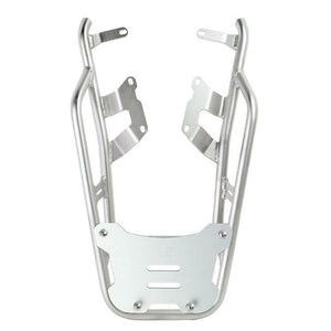 Unit Garage Rear Luggage Rack And Grab Rail + Optional Mounting Plate - Silver