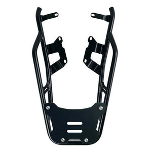 Unit Garage Rear Luggage Rack And Grab Rail + Optional Mounting Plate - Black