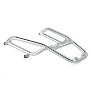 Unit Garage Rear Luggage Rack And Grab Rail + Optional Mounting Plate - Silver