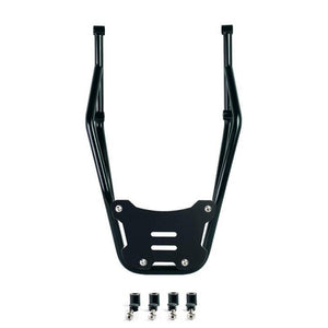 Unit Garage Rear Luggage Rack And Grab Rail + Optional Mounting Plate - Black