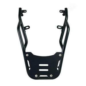 Unit Garage Rear Luggage Rack And Grab Rail + Optional Mounting Plate - Black