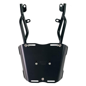 Unit Garage Rear Luggage Rack And Grab Rail + Optional Mounting Plate - Black