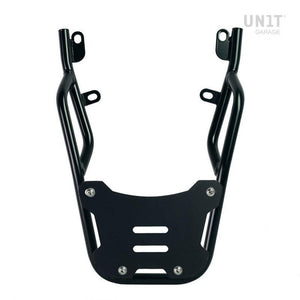 Unit Garage Rear Luggage Rack And Grab Rail + Optional Mounting Plate - Black