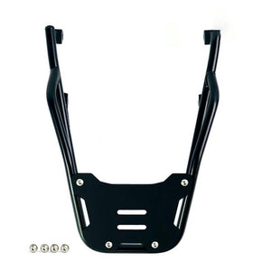 Unit Garage Rear Luggage Rack And Grab Rail + Optional Mounting Plate - Black