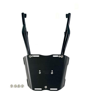 Unit Garage Rear Luggage Rack And Grab Rail + Optional Mounting Plate - Black