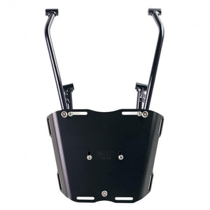 Unit Garage Rear Luggage Rack And Grab Rail + Optional Mounting Plate - Black