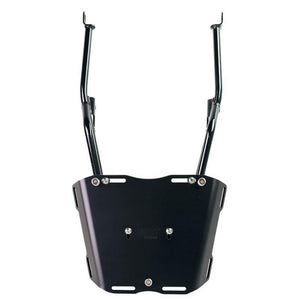 Unit Garage Rear Luggage Rack And Grab Rail + Optional Mounting Plate - Black