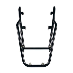 Unit Garage Rear Luggage Rack And Grab Rail + Optional Mounting Plate - Black