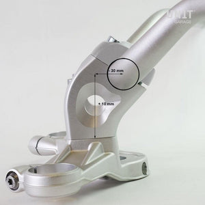 Unit Garage BMW RnineT Series Raised & Set Back Handlebar Risers