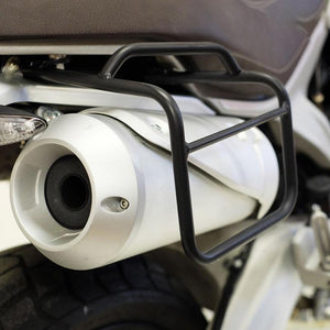 Unit Garage Waxed Suede Pannier + Rack - Right