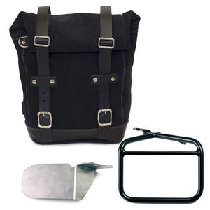 Unit Garage Waxed Suede Pannier + Rack - Right