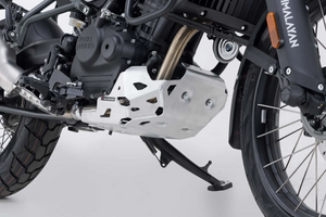 SW Motech Royal Enfield 450 Series Engine Sump Guard - Silver