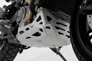 SW Motech Engine Sump Guard - Silver