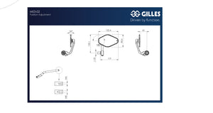 Gilles Tooling Royal Enfield Stratos Bar End Mirror