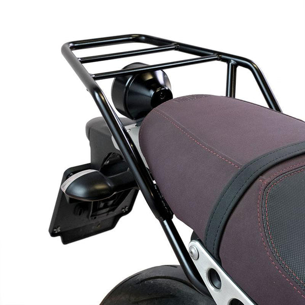 Unit Garage Rear Luggage Rack And Grab Rail - Black