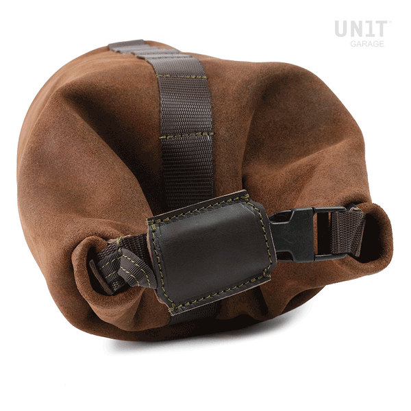 Unit Garage Roll Duffle Bag - Waxed Suede