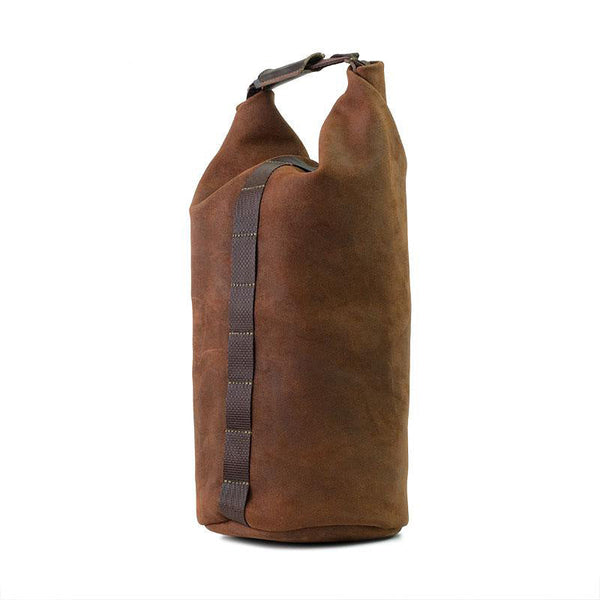 Unit Garage Roll Duffle Bag - Waxed Suede